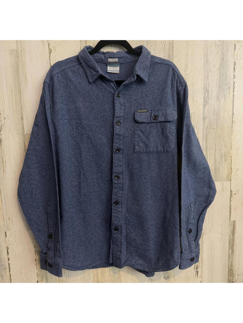 Columbia Men's Large Regular Fit Button Up Shirt Outdoor